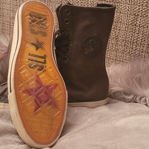 Leather Converse HighTop Sneakers